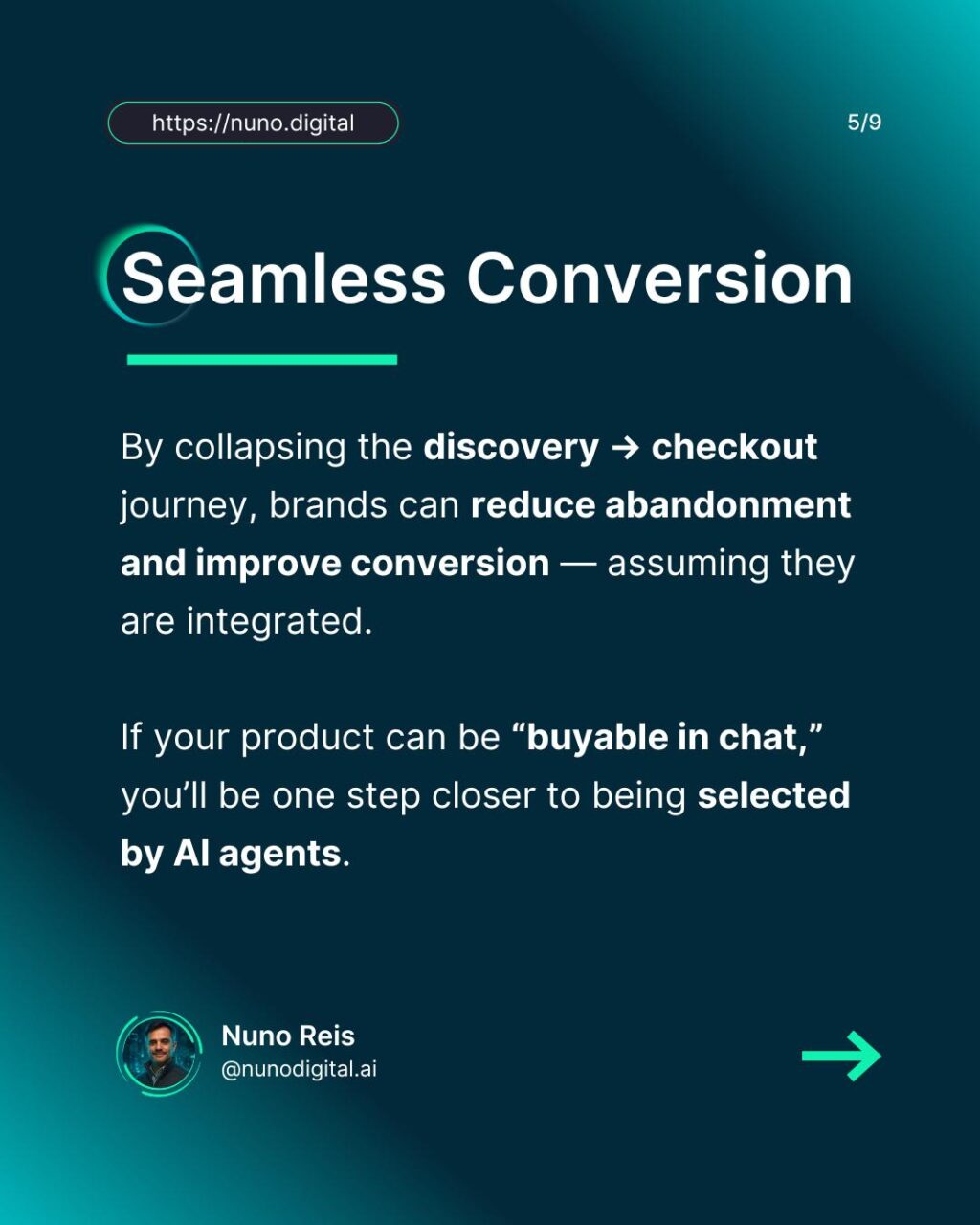 Instagram post from nunodigital.ai. This post is in position 4.